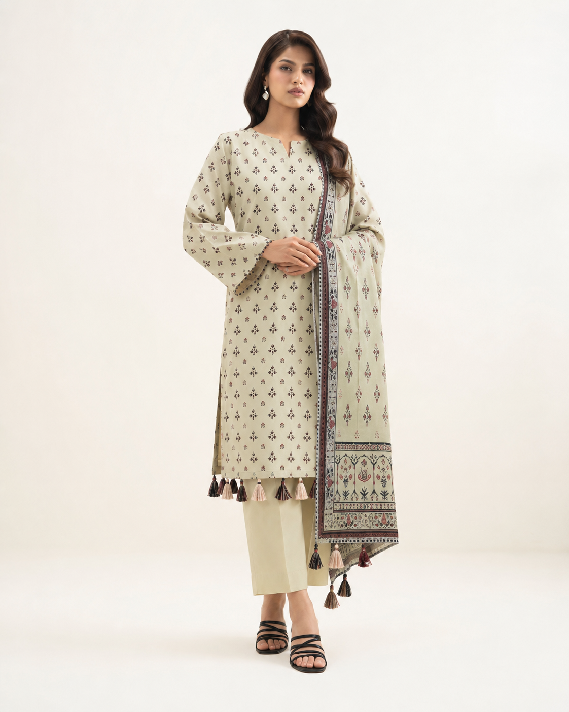 Alkaram | Signature Essence – Premium 3-Piece Printed Lawn