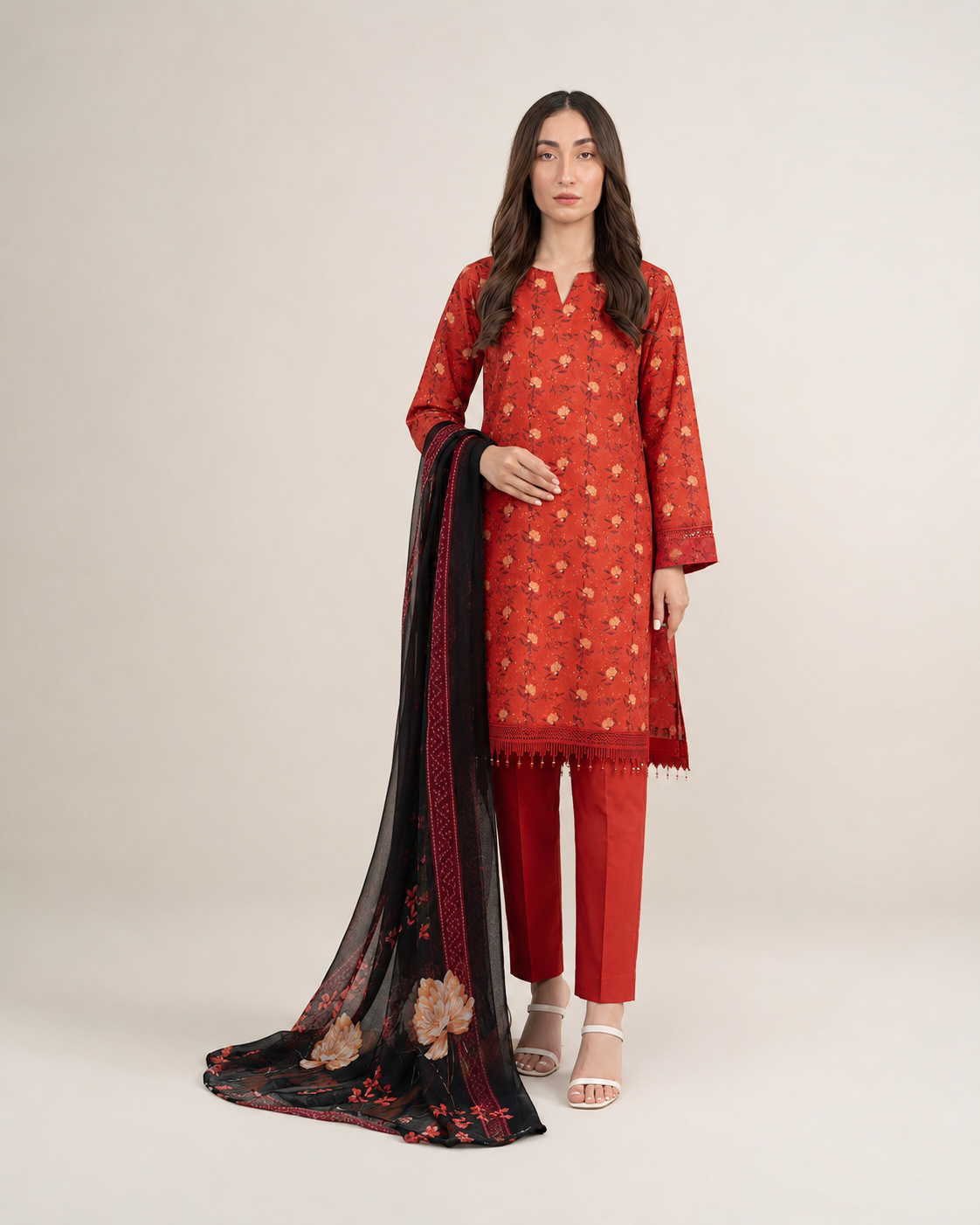 Alkaram | Signature Essence – Premium 3-Piece Printed Lawn