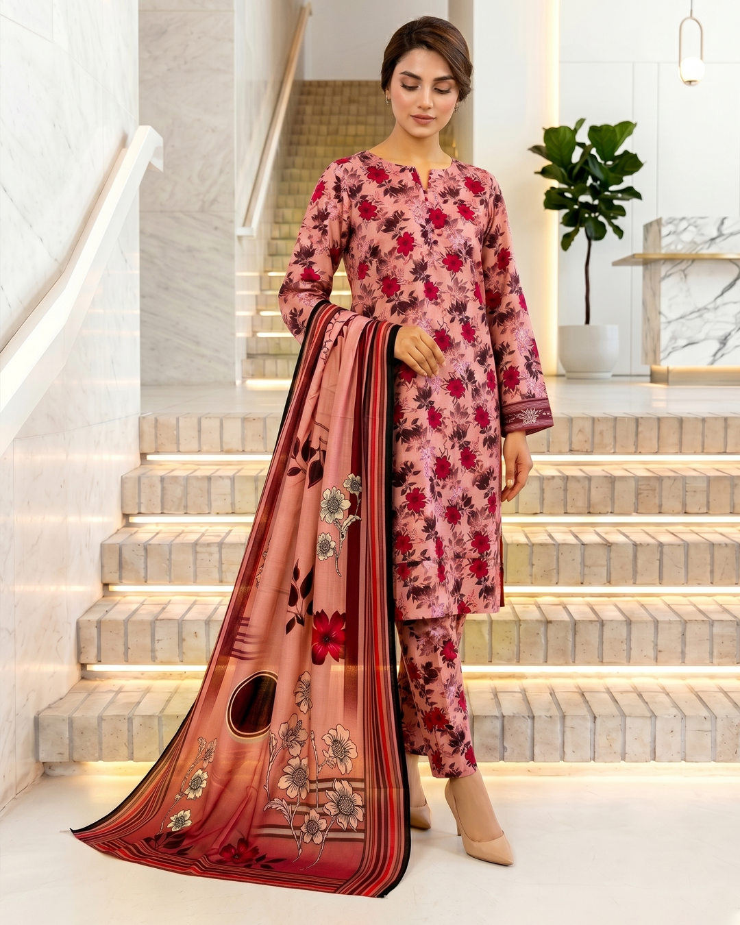 Alkaram | Modern Heritage – Premium 90/70 Printed Lawn - 3 Piece