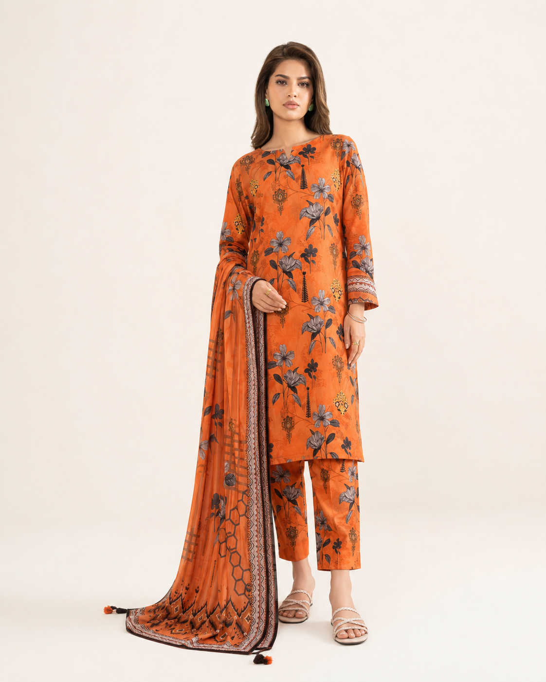 Alkaram | Modern Heritage – Premium 90/70 Printed Lawn - 3 Piece