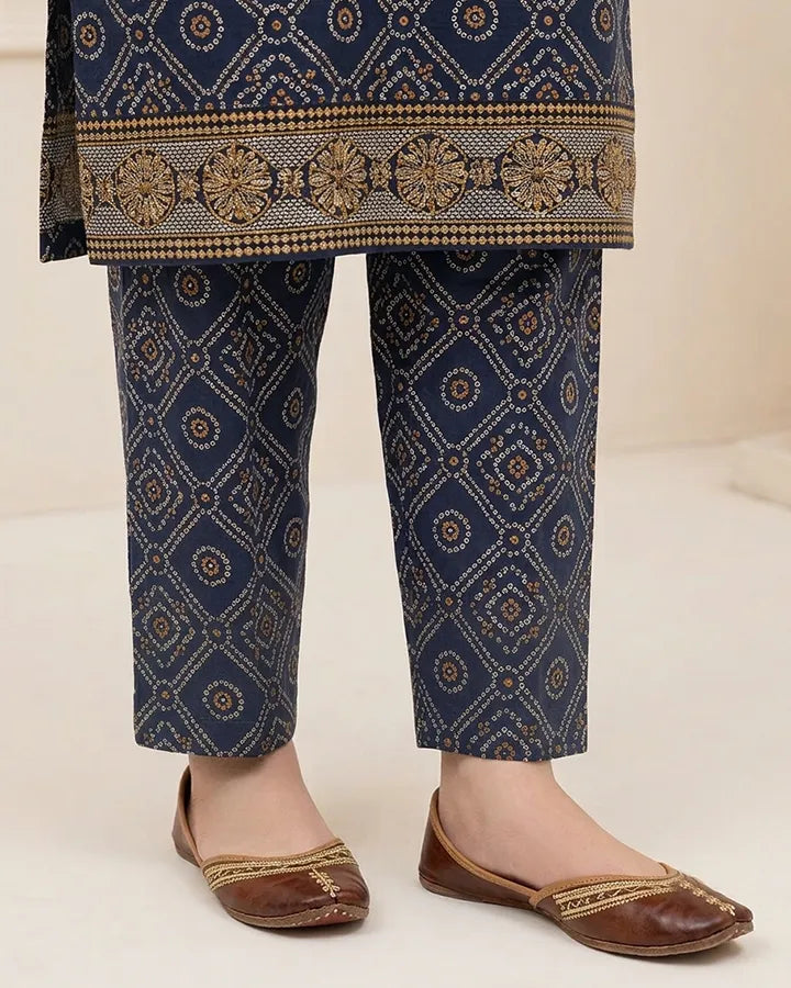 Midnight Heritage Lawn Suit