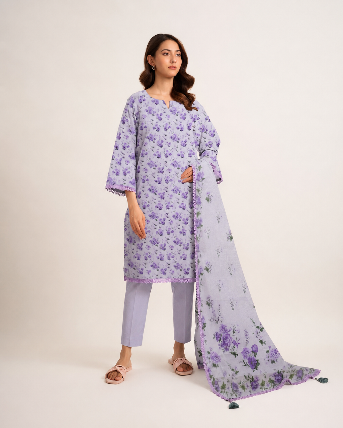 Alkaram | Signature Essence – Premium 3-Piece Printed Lawn