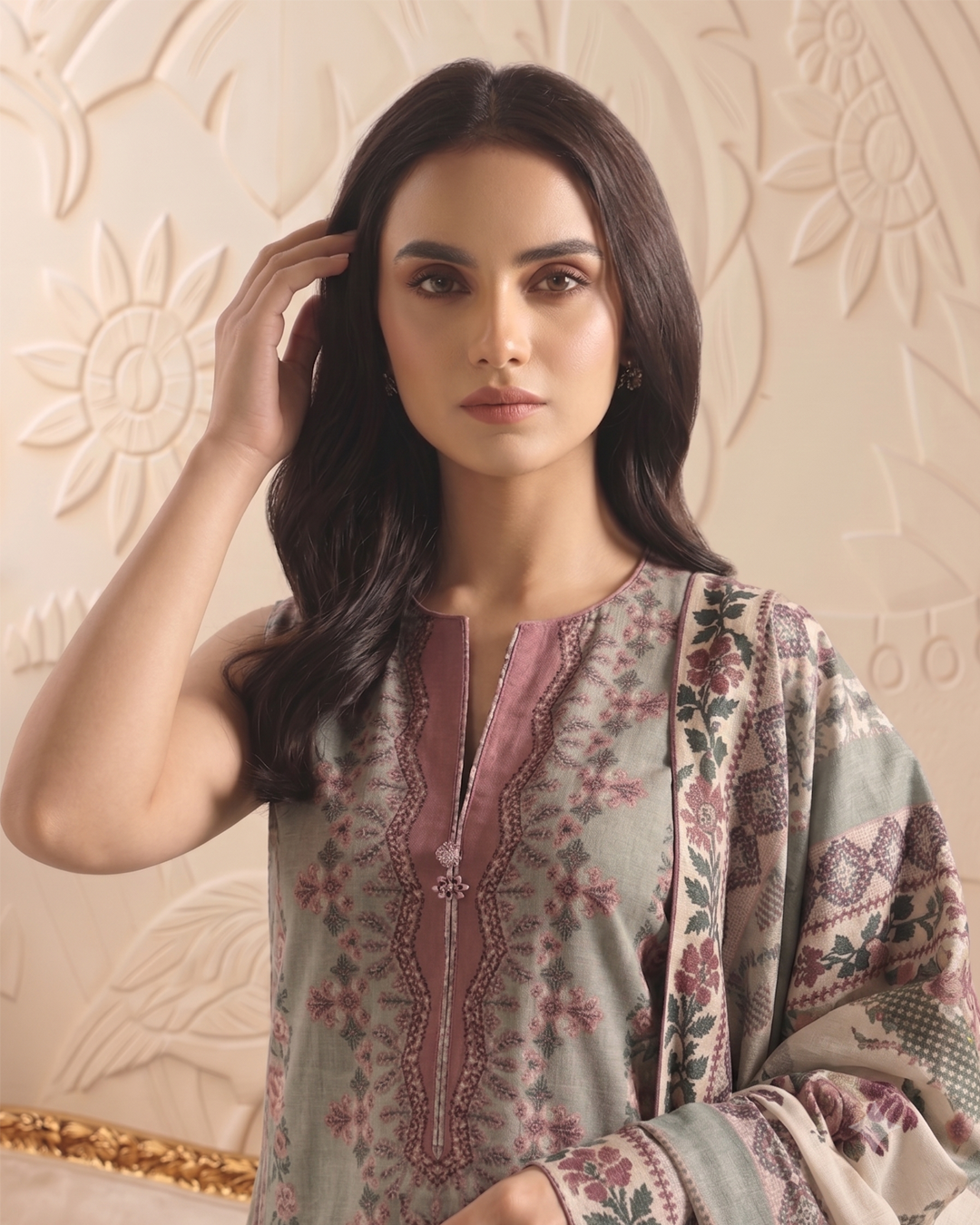 ETHNC Premium Printed Lawn — 3 Piece