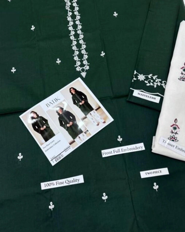 Emerald Grace Lawn Suit