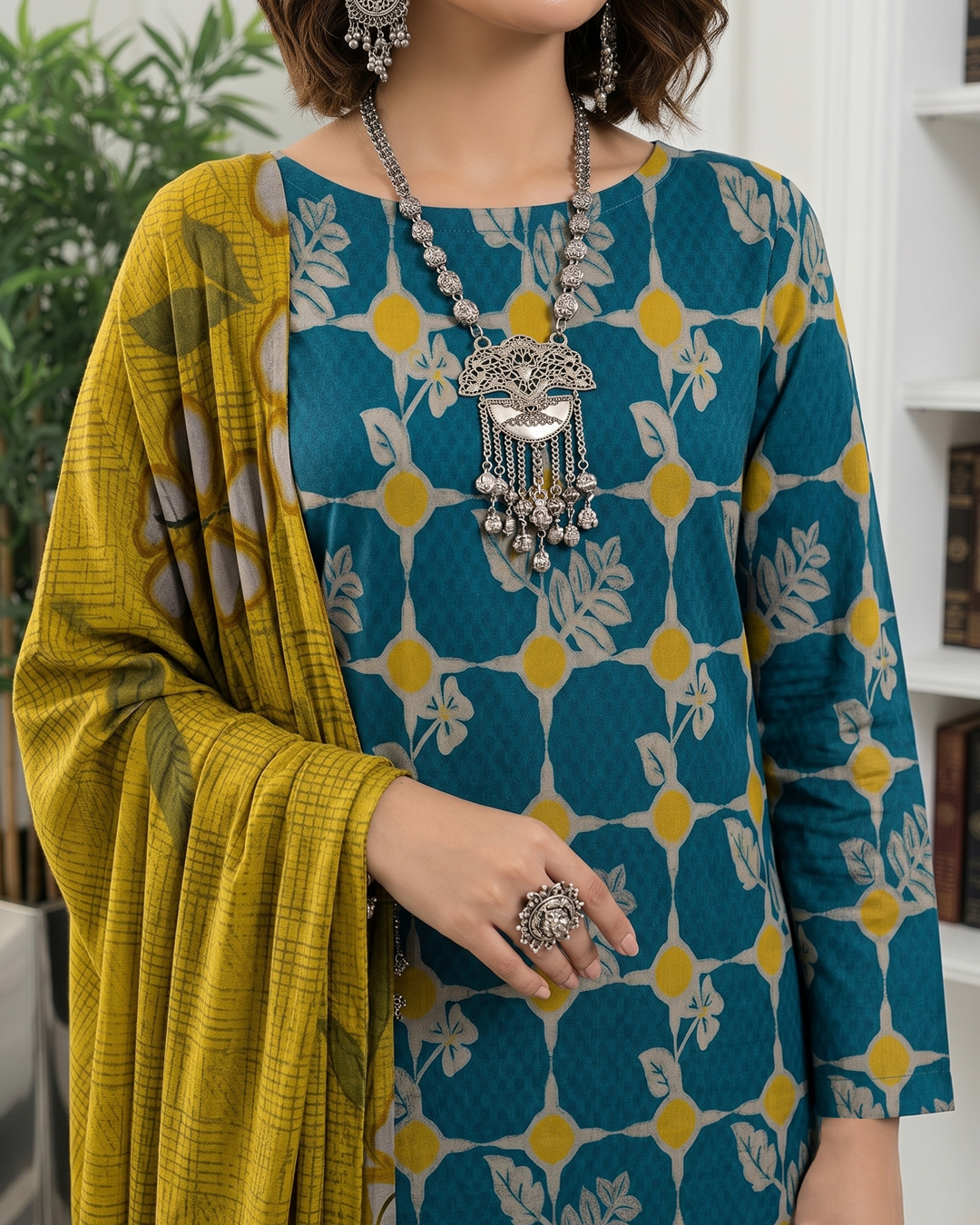 Anushay Luxury Printed Lawn — 3 Piece Collection