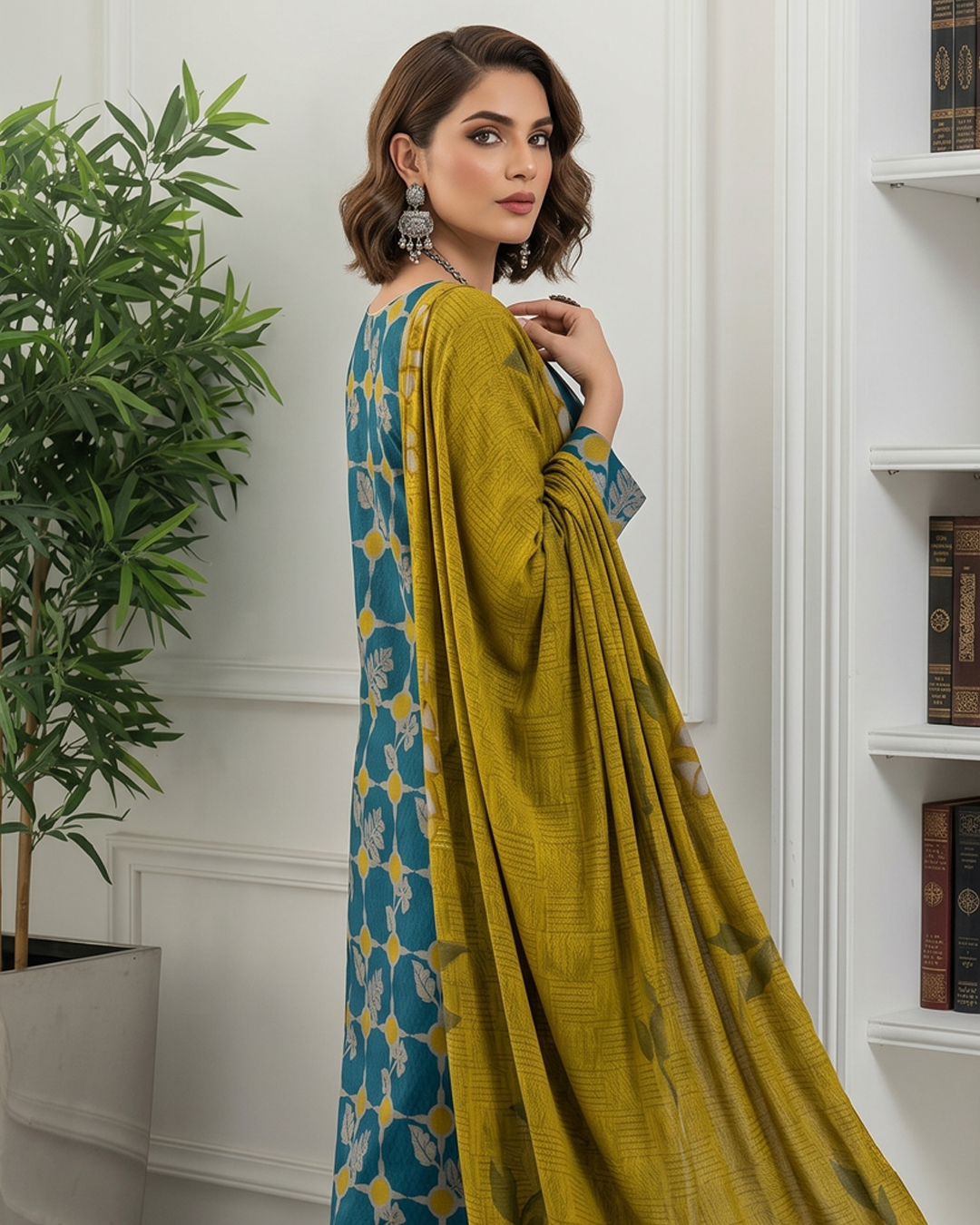 Anushay Luxury Printed Lawn — 3 Piece Collection