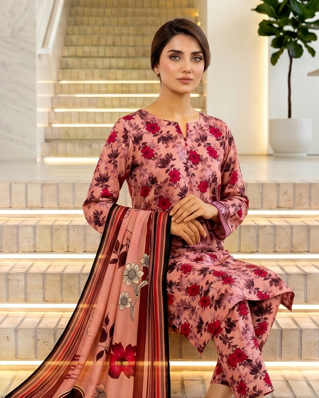Alkaram | Modern Heritage – Premium 90/70 Printed Lawn - 3 Piece