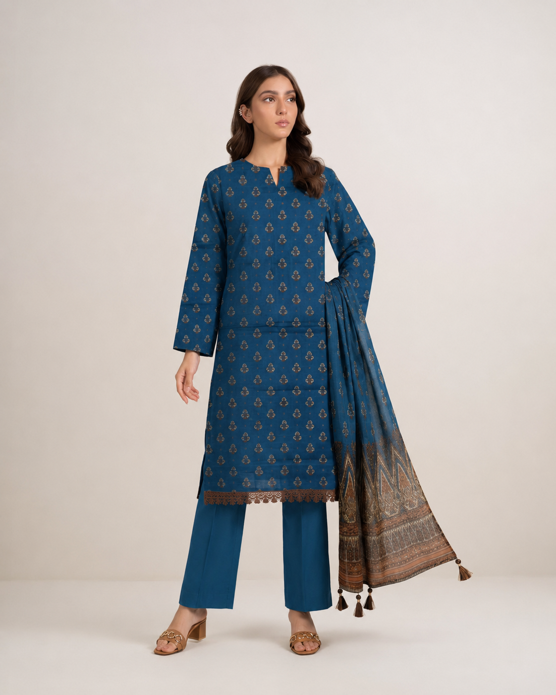 Alkaram | Signature Essence – Premium 3-Piece Printed Lawn
