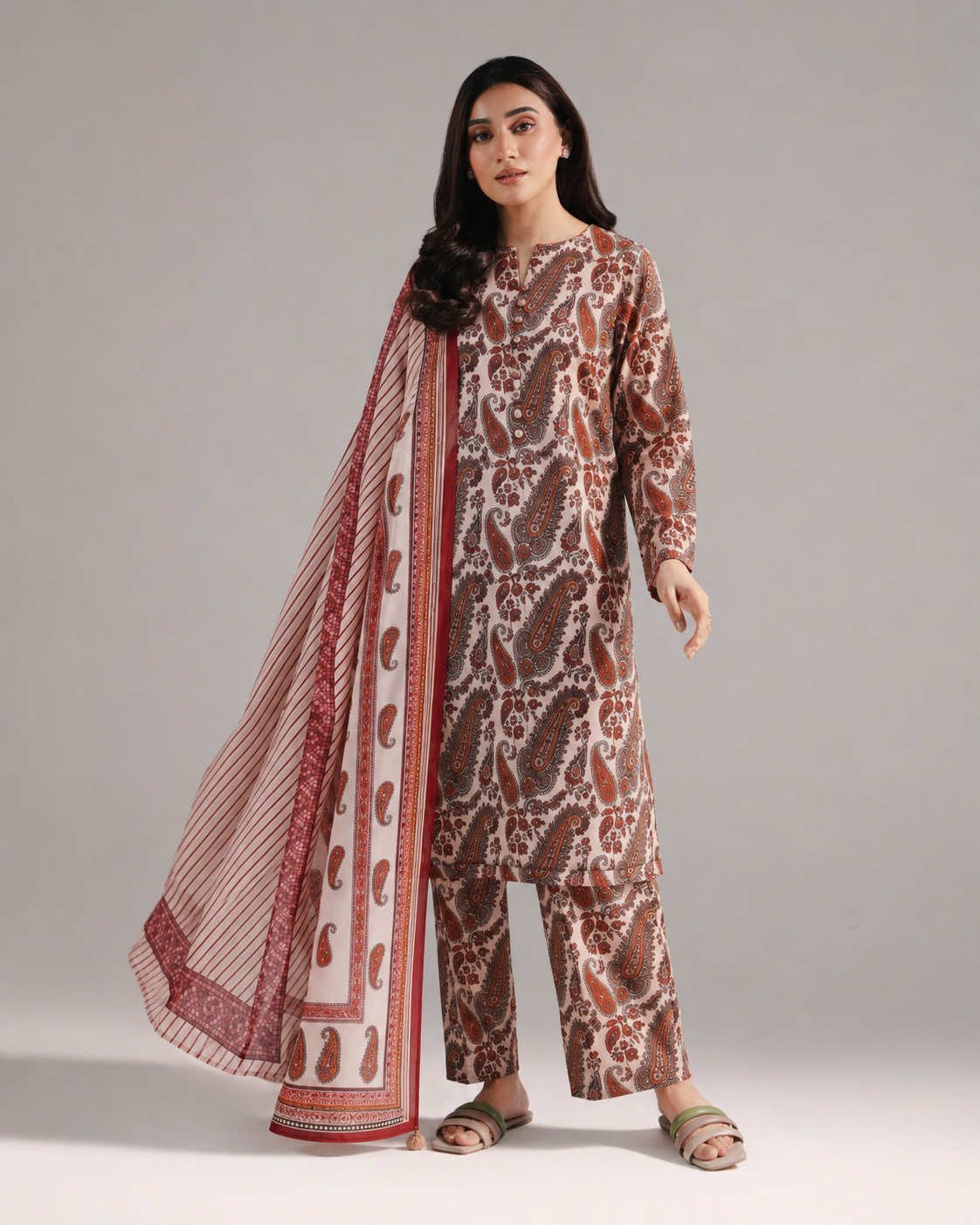 Alkaram | Modern Heritage – Premium 90/70 Printed Lawn - 3 Piece
