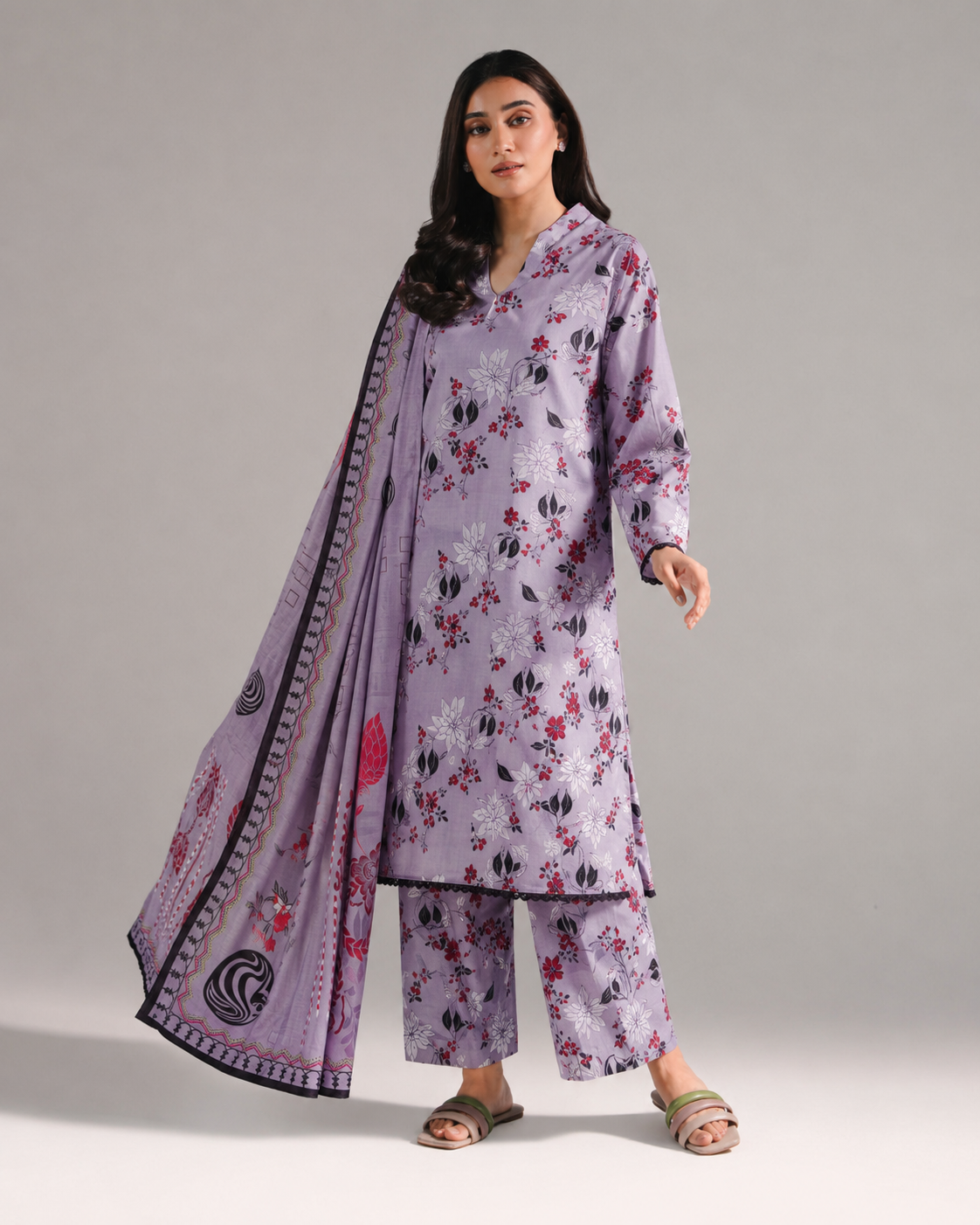 Alkaram | Modern Heritage – Premium 90/70 Printed Lawn - 3 Piece