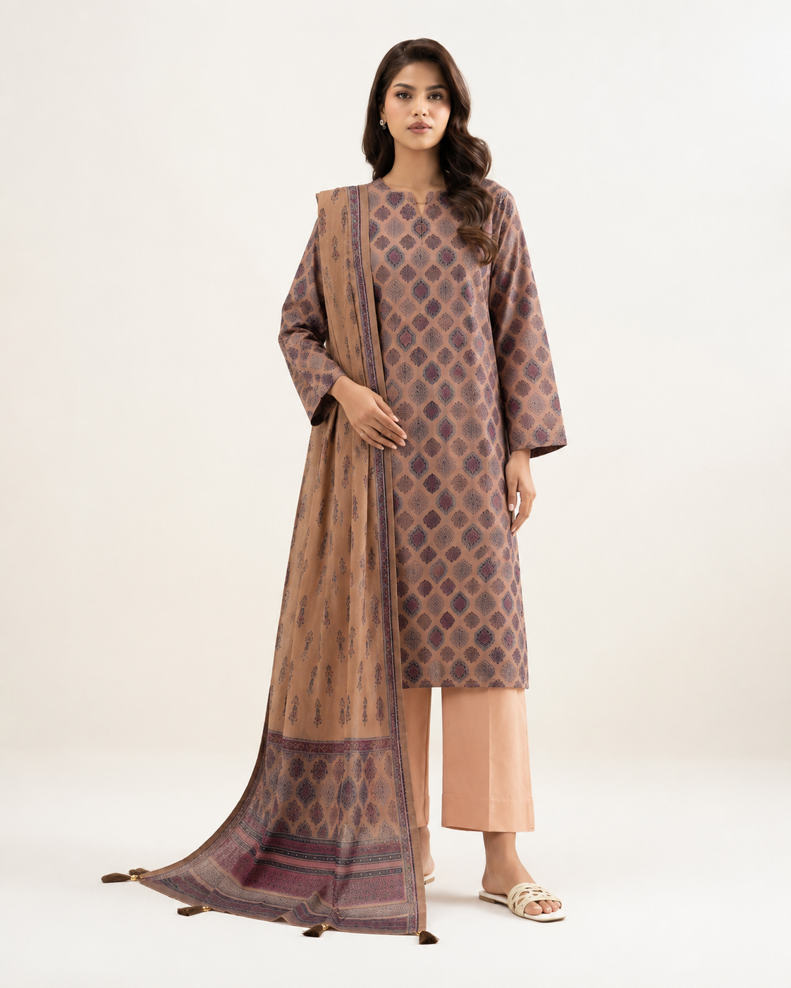 Alkaram | Signature Essence – Premium 3-Piece Printed Lawn