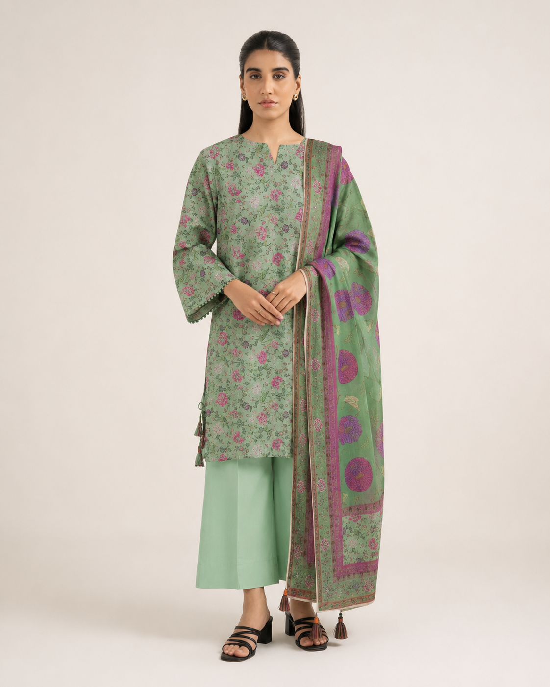 Alkaram | Signature Essence – Premium 3-Piece Printed Lawn