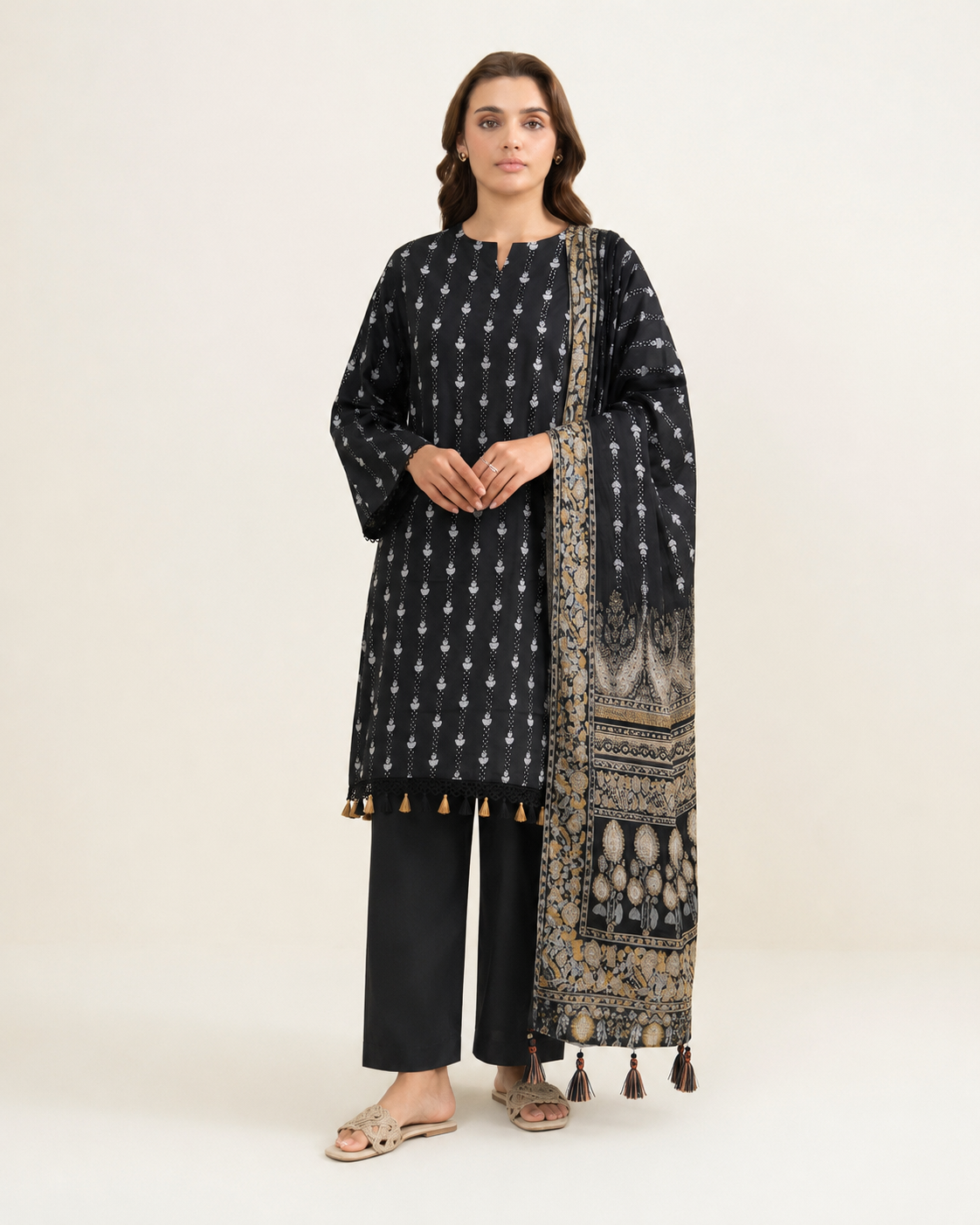 Alkaram | Signature Essence – Premium 3-Piece Printed Lawn