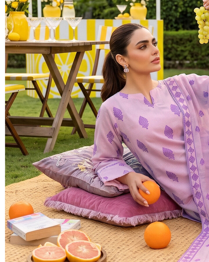 Lavender Printed