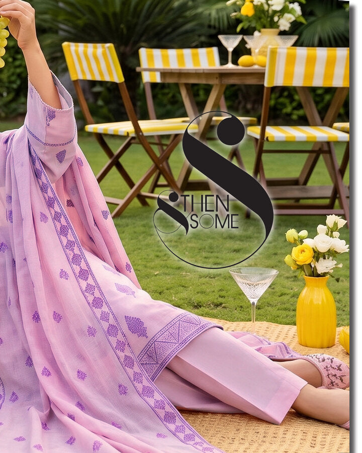 Lavender Printed